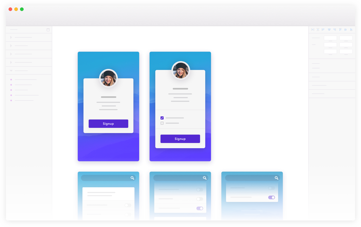 sketch app screen shot